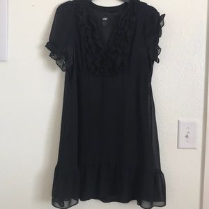 H&M black dress